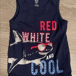 Girls Carter’s tank top-2T